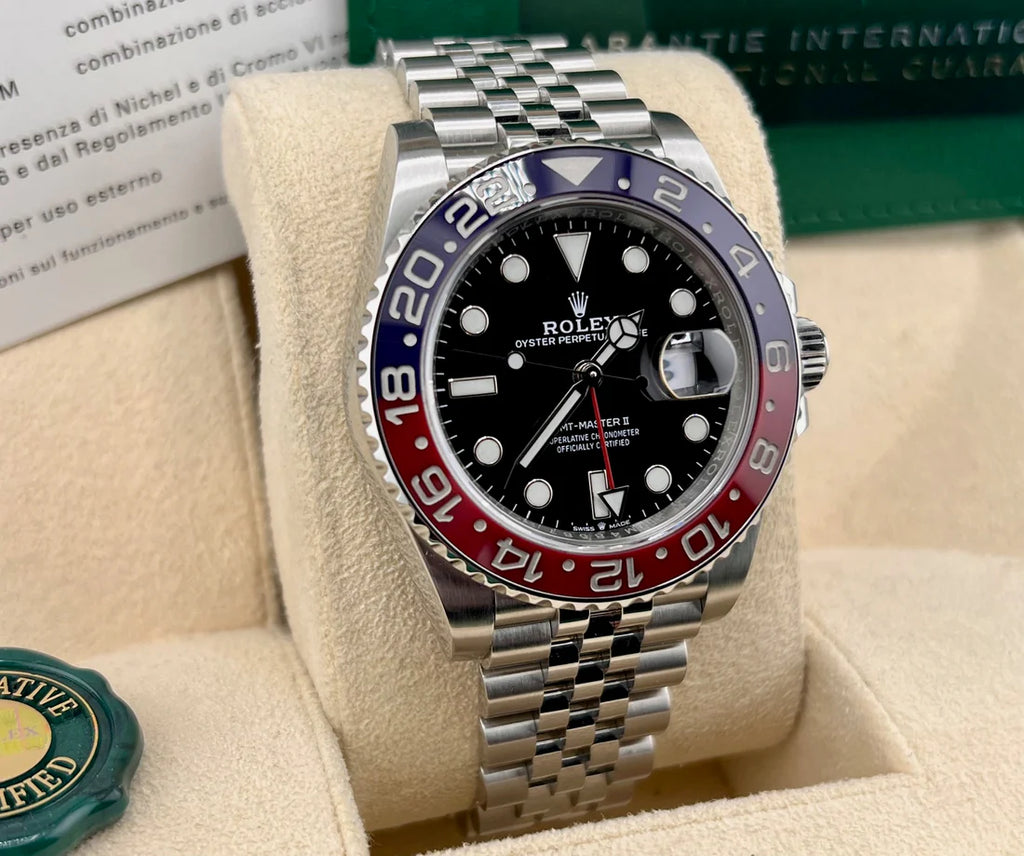 Rolex GMT-Master II 126710BLRO ''Pepsi'' Jubilèe 2021 Full Set