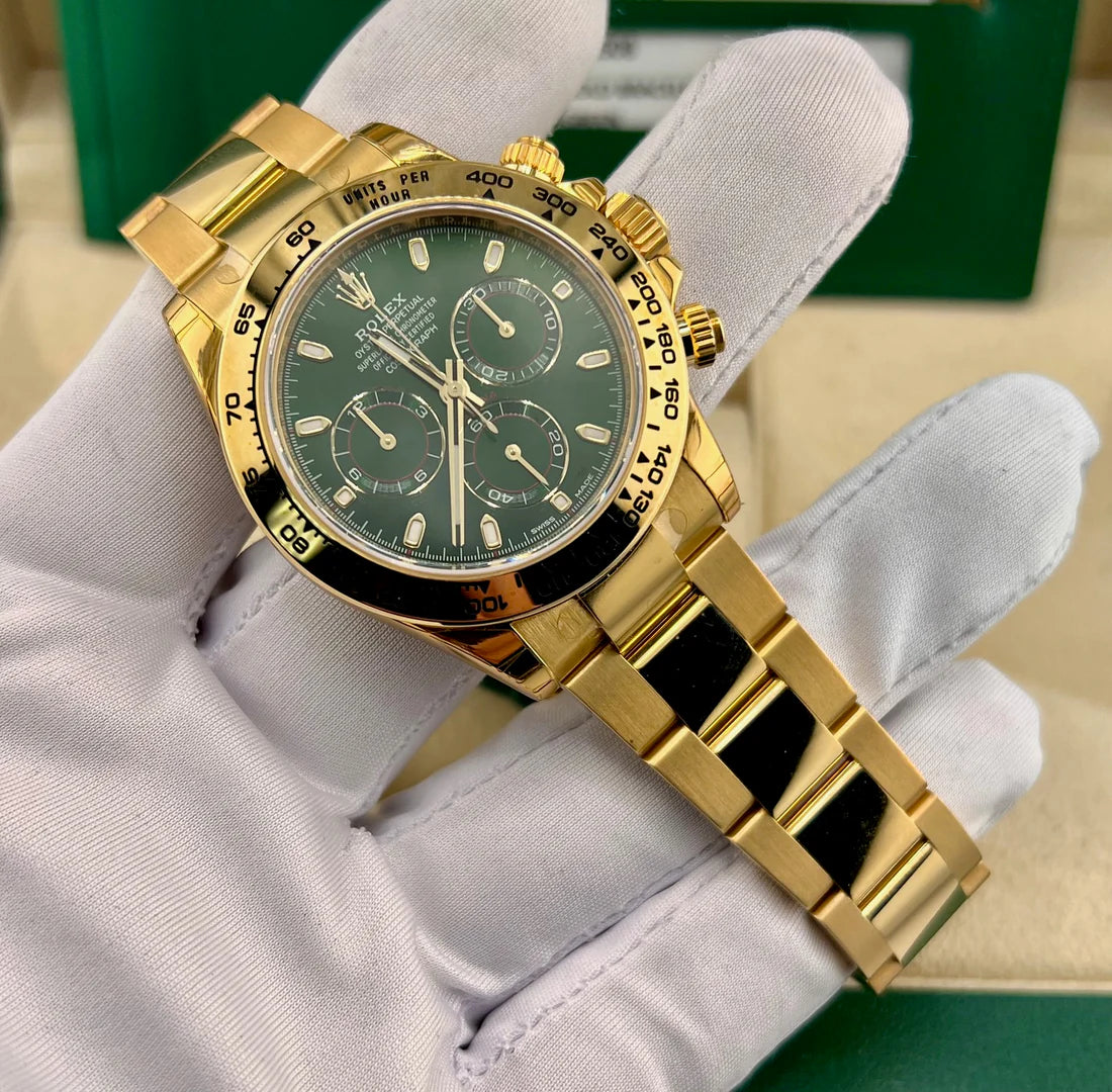 Rolex Daytona 116508 Green Dial 2023 Like New 40mm