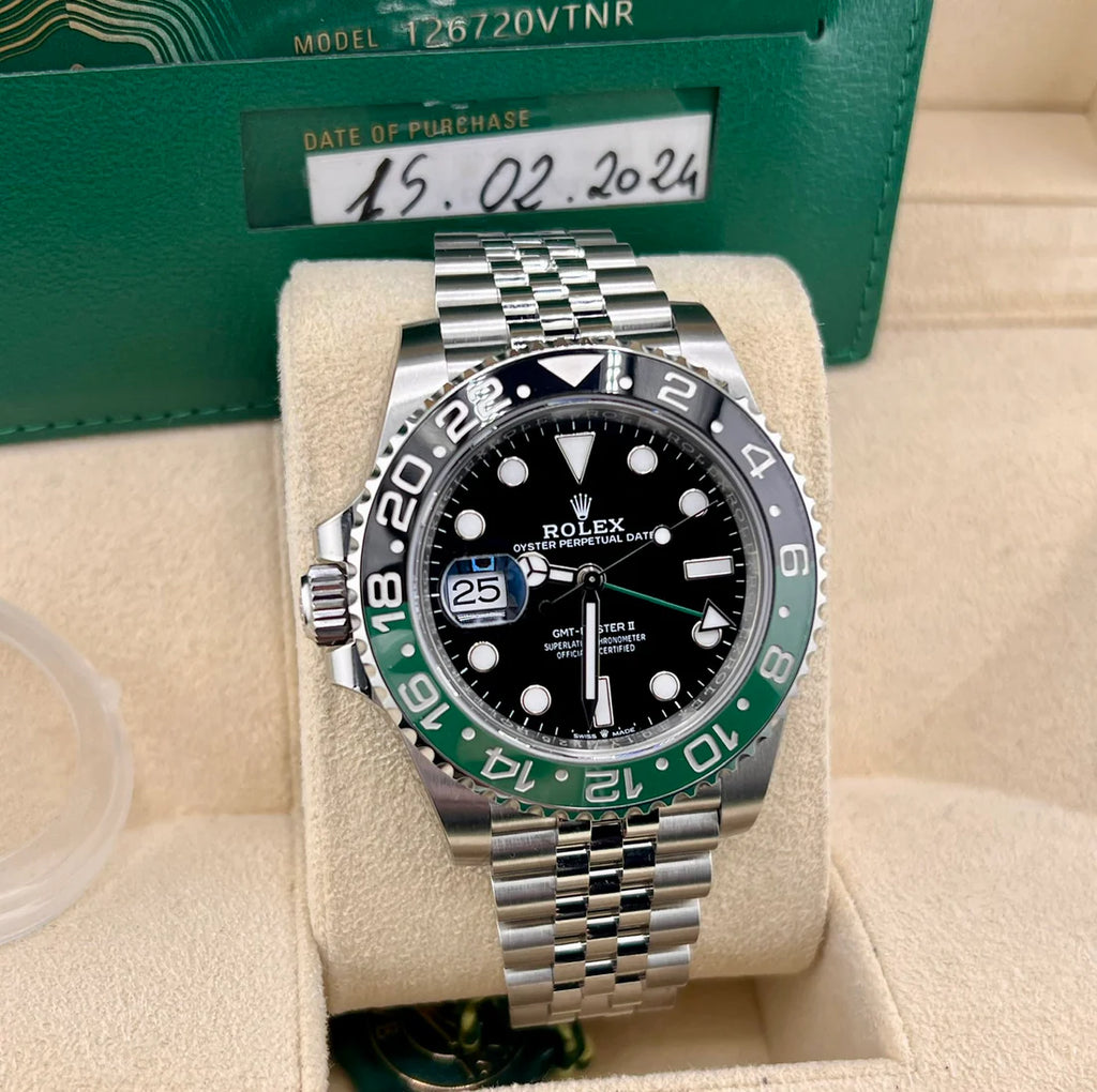 Rolex GMT-Master II ''Sprite'' 126720VNTR 2024 Full Stickers NEW jubilèe