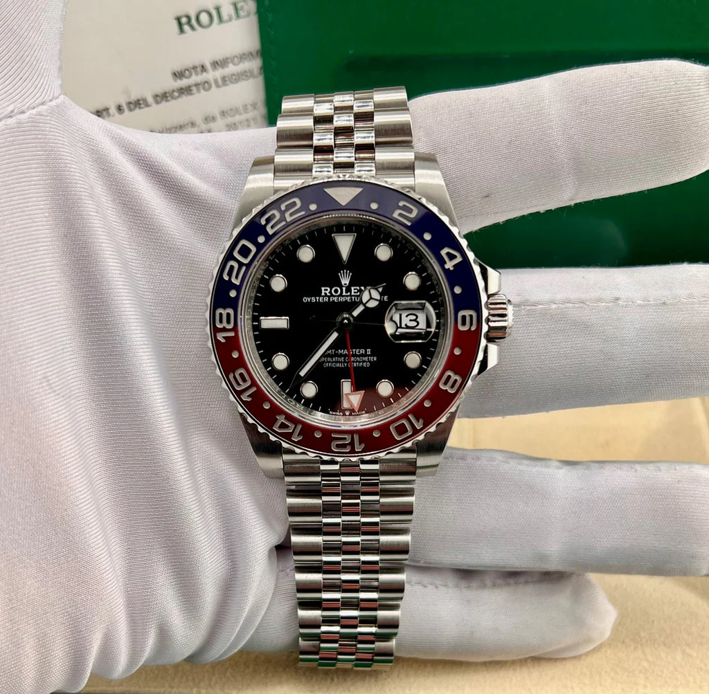 Rolex GMT-Master II 126710BLRO ''Pepsi'' Jubilèe 2021 Full Set